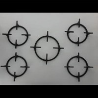 شبکه چدن اجاق گاز  رومیزی|  گرد ساده